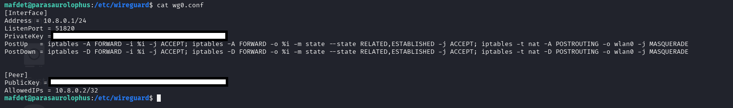 Wireguard Config